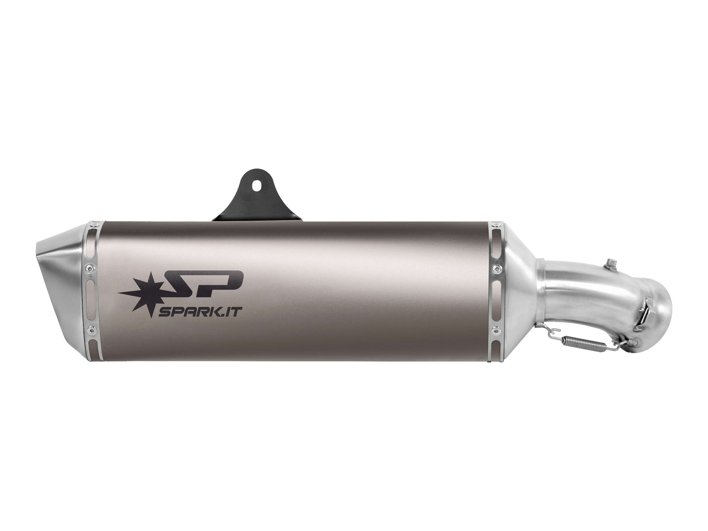 SPARK GBM0301 BMW R1200S / K1200R (04/08) Titanium Slip-on Exhaust "FORCE"