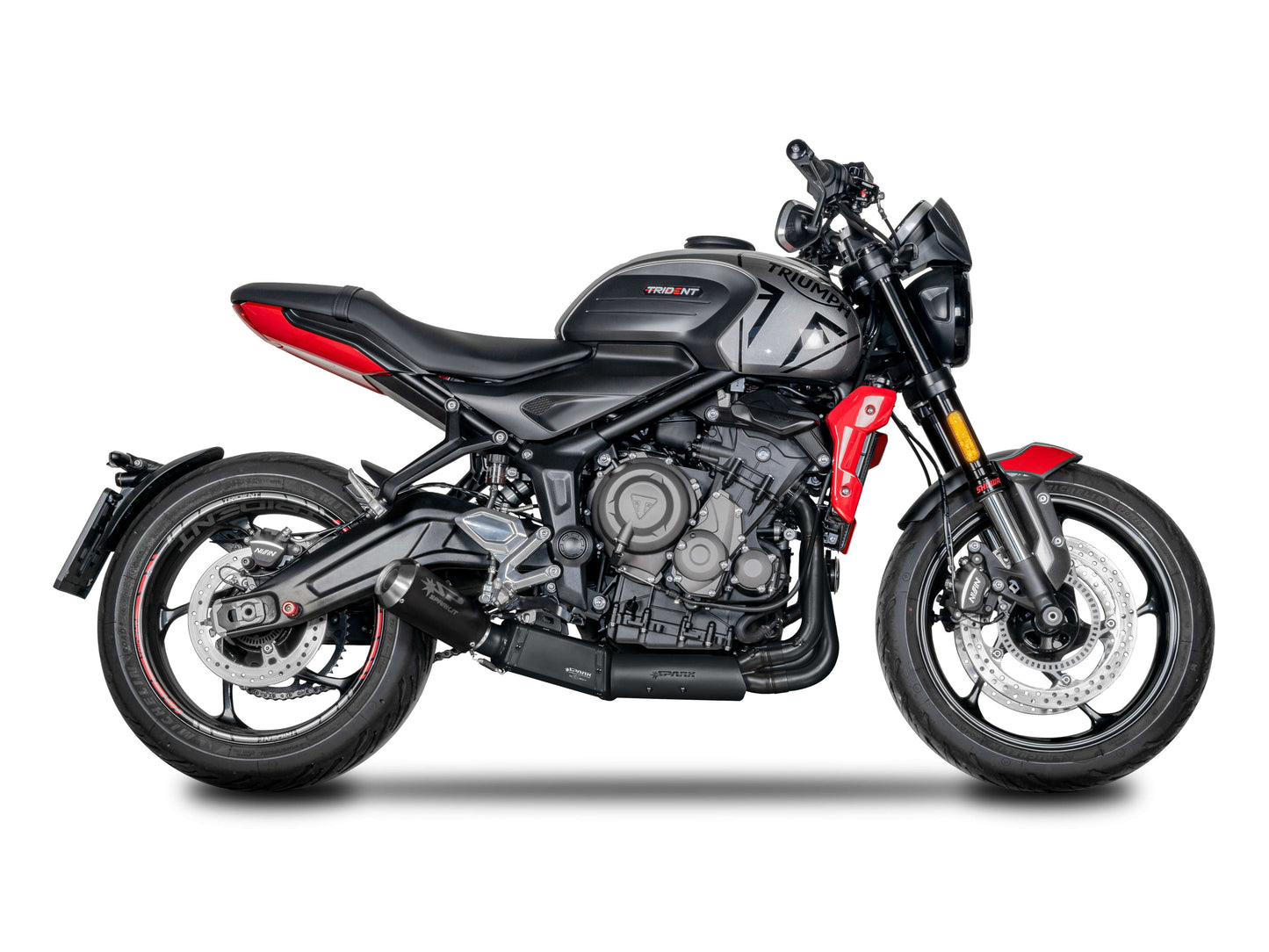 SPARK GTR8818 Triumph Trident 660 / Tiger Sport 660 (2021+) Black Series Full Exhaust System "Moto GP" (EU Homologated)