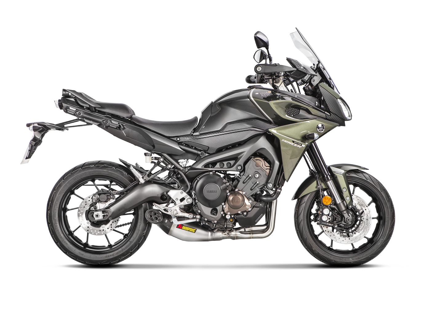 AKRAPOVIC S-Y9R8-HEGEHT Yamaha Tracer 900 / 900 GT / FJ-09 (2020+) Exhaust System "Racing Line" (titanium) – Accessories in the 2WheelsHero Motorcycle Aftermarket Accessories and Parts Online Shop