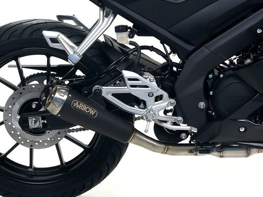 ARROW 51018MI+51004PRN Yamaha XSR125 (2022+) Steel Full Exhaust System "Competition Evo Pro-Race" (racing) – Accessories in the 2WheelsHero Motorcycle Aftermarket Accessories and Parts Online Shop