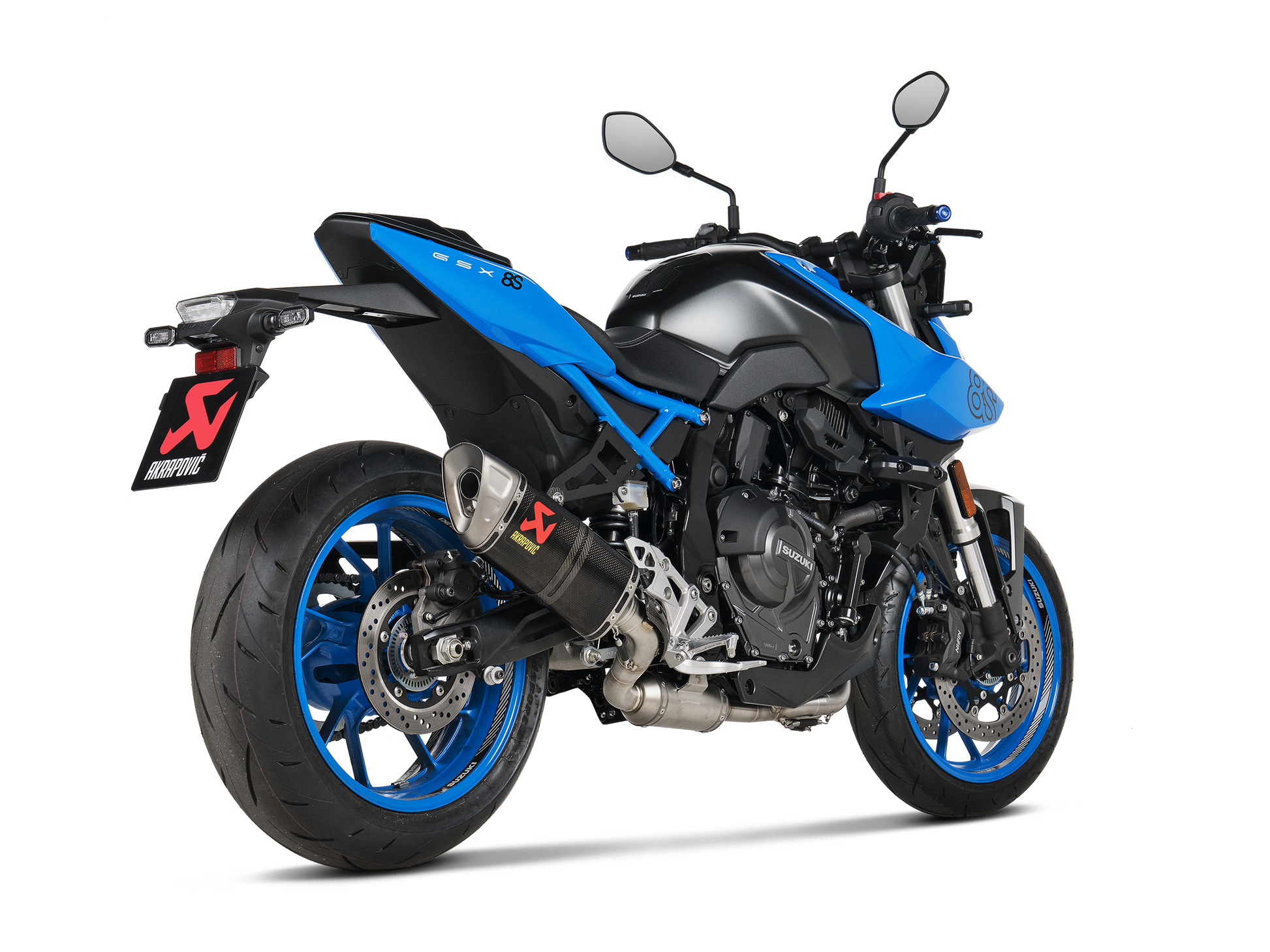 AKRAPOVIC P-X341 Suzuki GSX-8S / 8R (2025+) Muffler Bracket (aluminium) – Accessories in the 2WheelsHero Motorcycle Aftermarket Accessories and Parts Online Shop