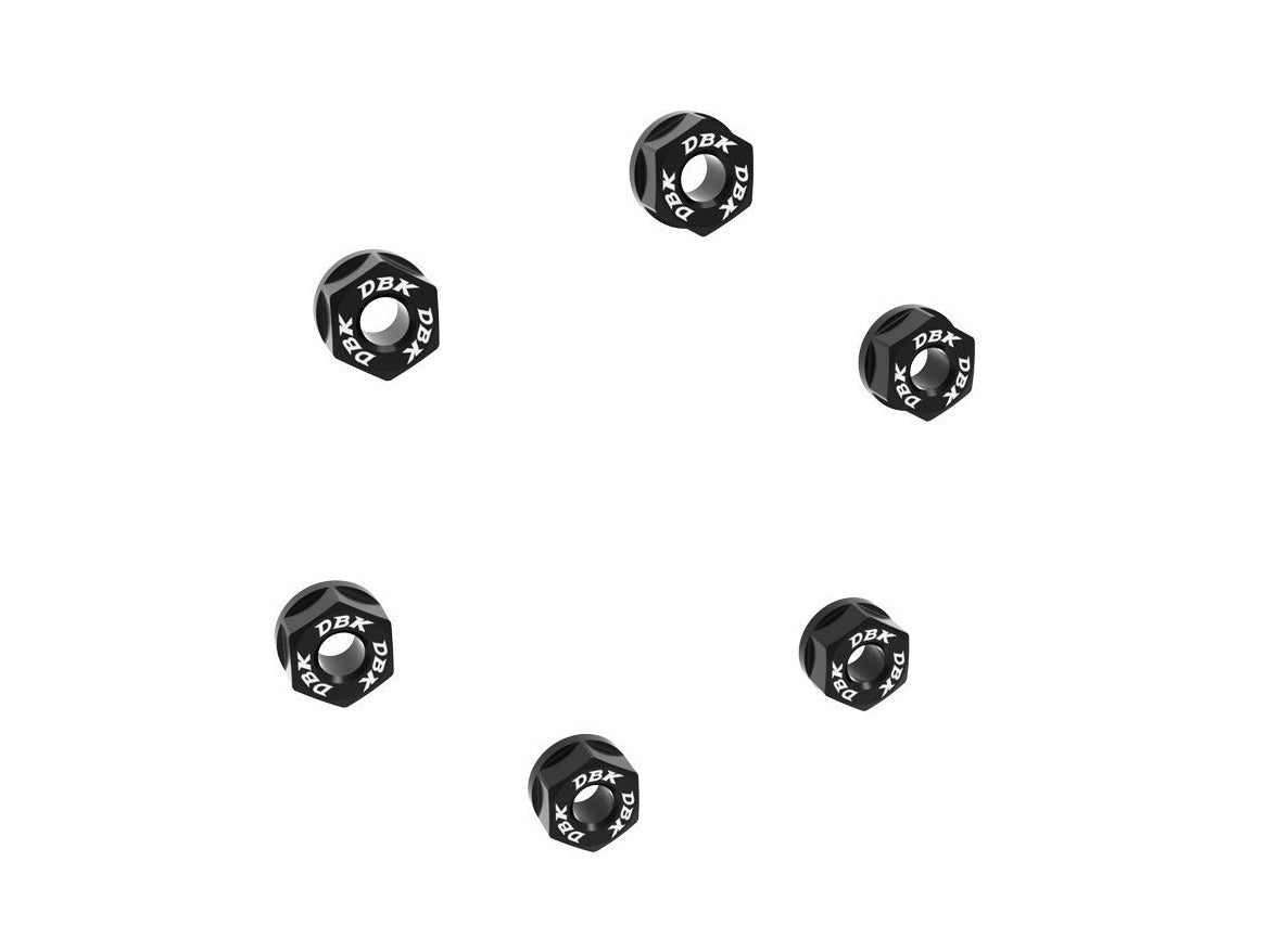 6DSB05 - DBK Triumph Speed Triple 1200 RR / RS (2021+) Rear Sprocket Carrier Nuts (M10 x 1.25) – Accessories in the Motodeal Motorcycle Aftermarket Accessories and Parts Online Shop