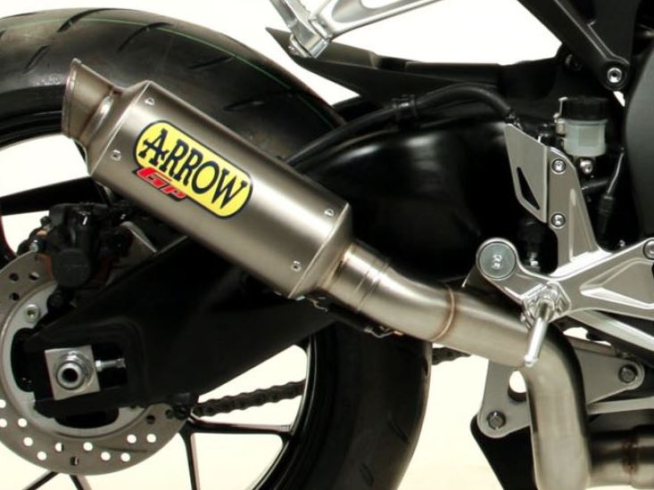 ARROW 71010GP Honda CBR1000RR (2014+) Titanium Slip-on Exhaust "GP2" (racing) – Accessories in the 2WheelsHero Motorcycle Aftermarket Accessories and Parts Online Shop