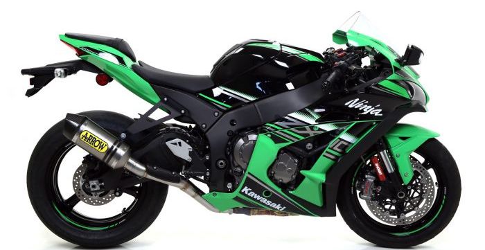 ARROW 71155HK Kawasaki ZX10RR (2017+) Titanium Slip-on Exhaust "Race Tech" (racing) – Accessories in the 2WheelsHero Motorcycle Aftermarket Accessories and Parts Online Shop