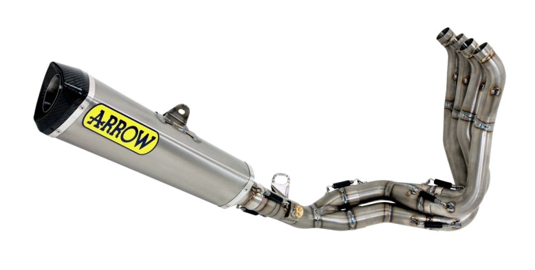 ARROW 71209CKZ Kawasaki ZX-6R (2019+) Titanium Full Exhaust System "Competition Evo Race-Tech" (racing) – Accessories in the 2WheelsHero Motorcycle Aftermarket Accessories and Parts Online Shop