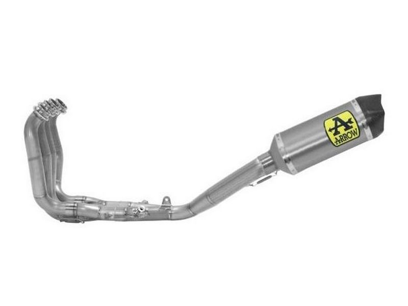 ARROW 71179CKR Yamaha R1 (2017+) Titanium Full Exhaust System "Competition Evo SBK Race-Tech" (racing) – Accessories in the 2WheelsHero Motorcycle Aftermarket Accessories and Parts Online Shop