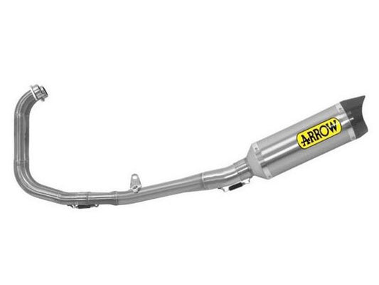 ARROW 71181CKZ Yamaha R3 (2017+) Titanium Full Exhaust System "Competition Evo Thunder" (racing) – Accessories in the 2WheelsHero Motorcycle Aftermarket Accessories and Parts Online Shop