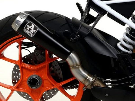 ARROW 71820PRN KTM 1290 Super Duke GT (2017+) Dark Steel Slip-on Exhaust "Pro Race" – Accessories in the 2WheelsHero Motorcycle Aftermarket Accessories and Parts Online Shop