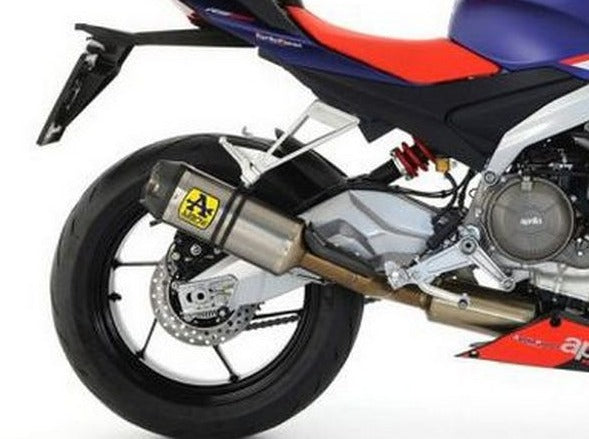 ARROW 71215CKZ Aprilia RS660 (2020+) Titanium Full Exhaust System "Competition Evo Indy Race" (racing) – Accessories in the 2WheelsHero Motorcycle Aftermarket Accessories and Parts Online Shop