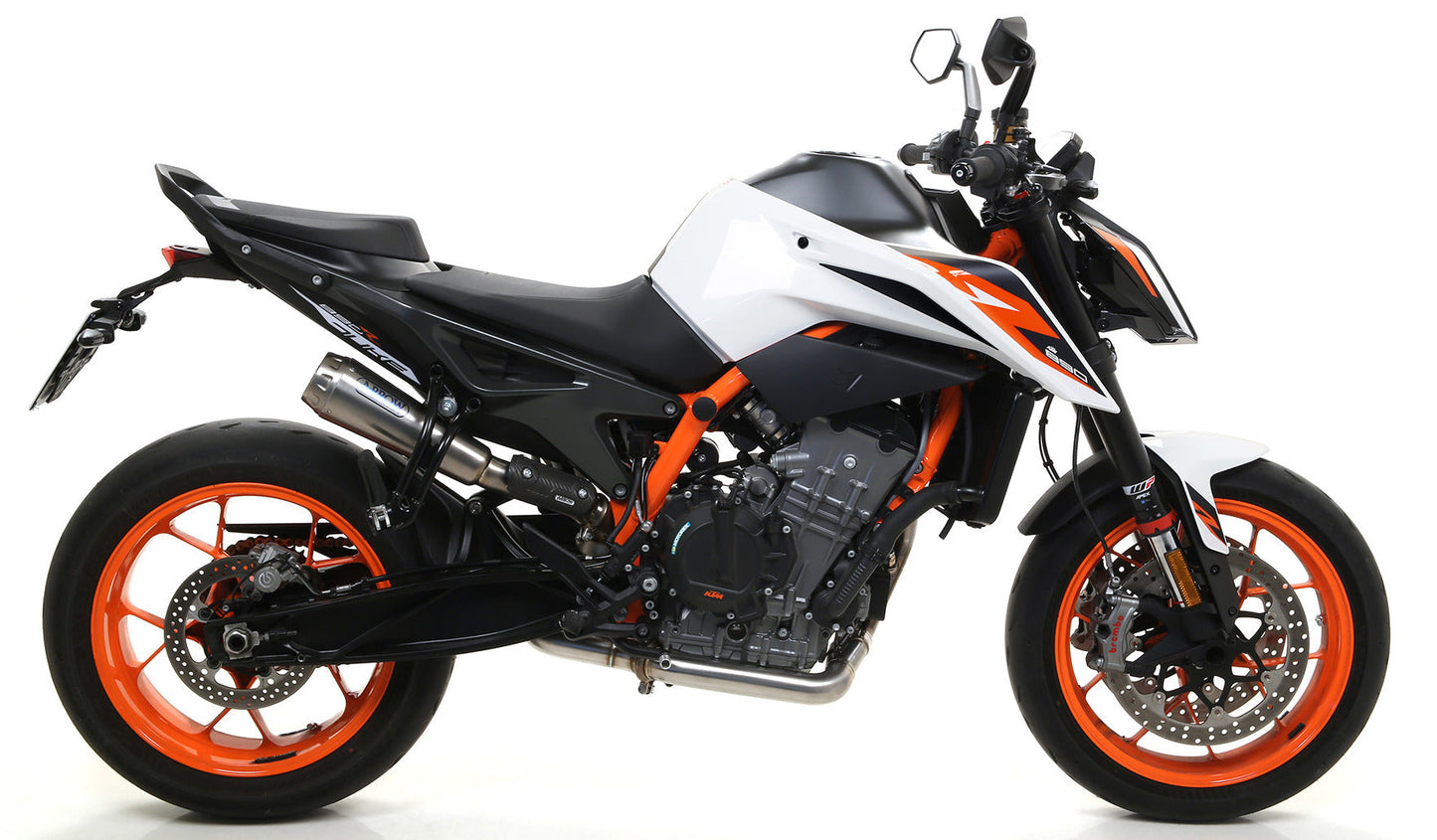 ARROW 71890PR KTM 790 Duke (2018+) Titanium Slip-on Exhaust "Pro Race" – Accessories in the 2WheelsHero Motorcycle Aftermarket Accessories and Parts Online Shop