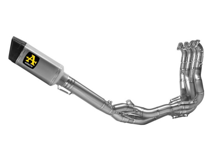 ARROW 71216PTZ Kawasaki ZX10R (2021+) Titanium Full Exhaust System "Competition Evo SBK Pista" (racing) – Accessories in the 2WheelsHero Motorcycle Aftermarket Accessories and Parts Online Shop