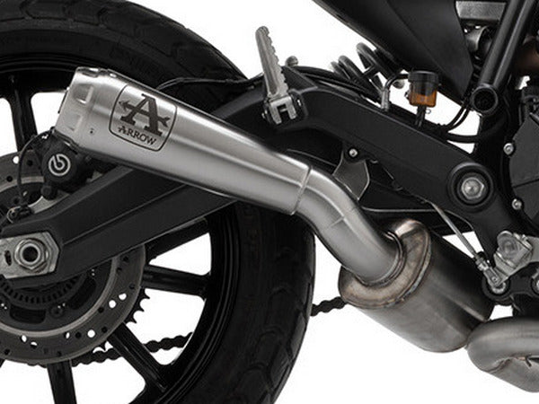 ARROW 71224PR Ducati Scrambler 800 (2021+) Slip-on Exhaust "Pro Race" (titanium; racing) – Accessories in the 2WheelsHero Motorcycle Aftermarket Accessories and Parts Online Shop