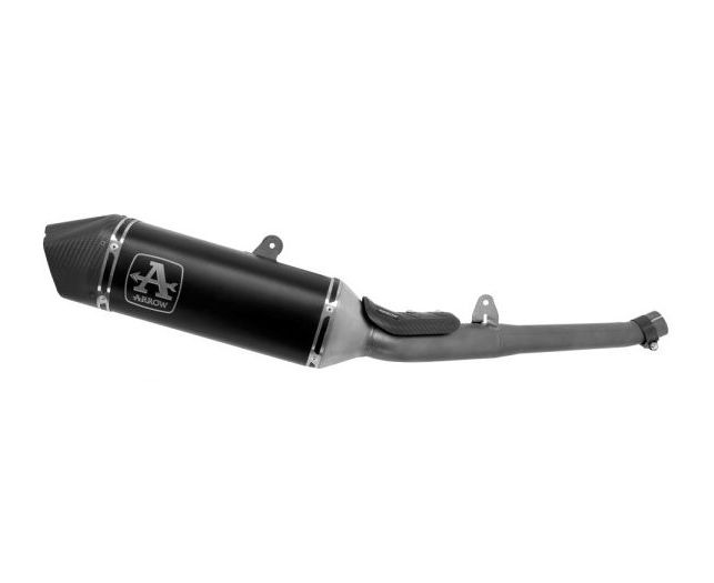 ARROW 71502VAN Triumph Street Triple 765 (2020+) Black Aluminum Slip-on Exhaust "Veloce" – Accessories in the 2WheelsHero Motorcycle Aftermarket Accessories and Parts Online Shop