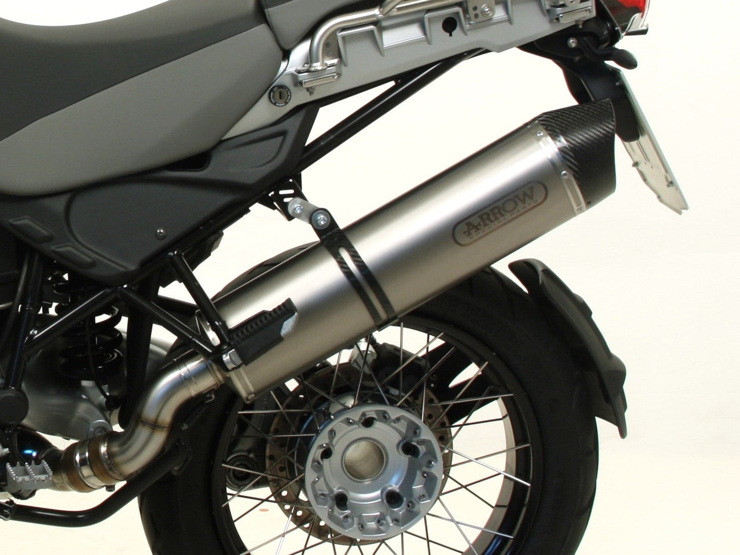 ARROW 71466MI+71689AK BMW R1200GS/Adventure (2010+) Aluminum Slip-on Exhaust "Maxi Race Tech" – Accessories in the 2WheelsHero Motorcycle Aftermarket Accessories and Parts Online Shop