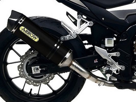 ARROW 71717MI+71901AKN Honda CBR500R (2019+) Dark Aluminum Slip-on Exhaust "Race Tech" – Accessories in the 2WheelsHero Motorcycle Aftermarket Accessories and Parts Online Shop