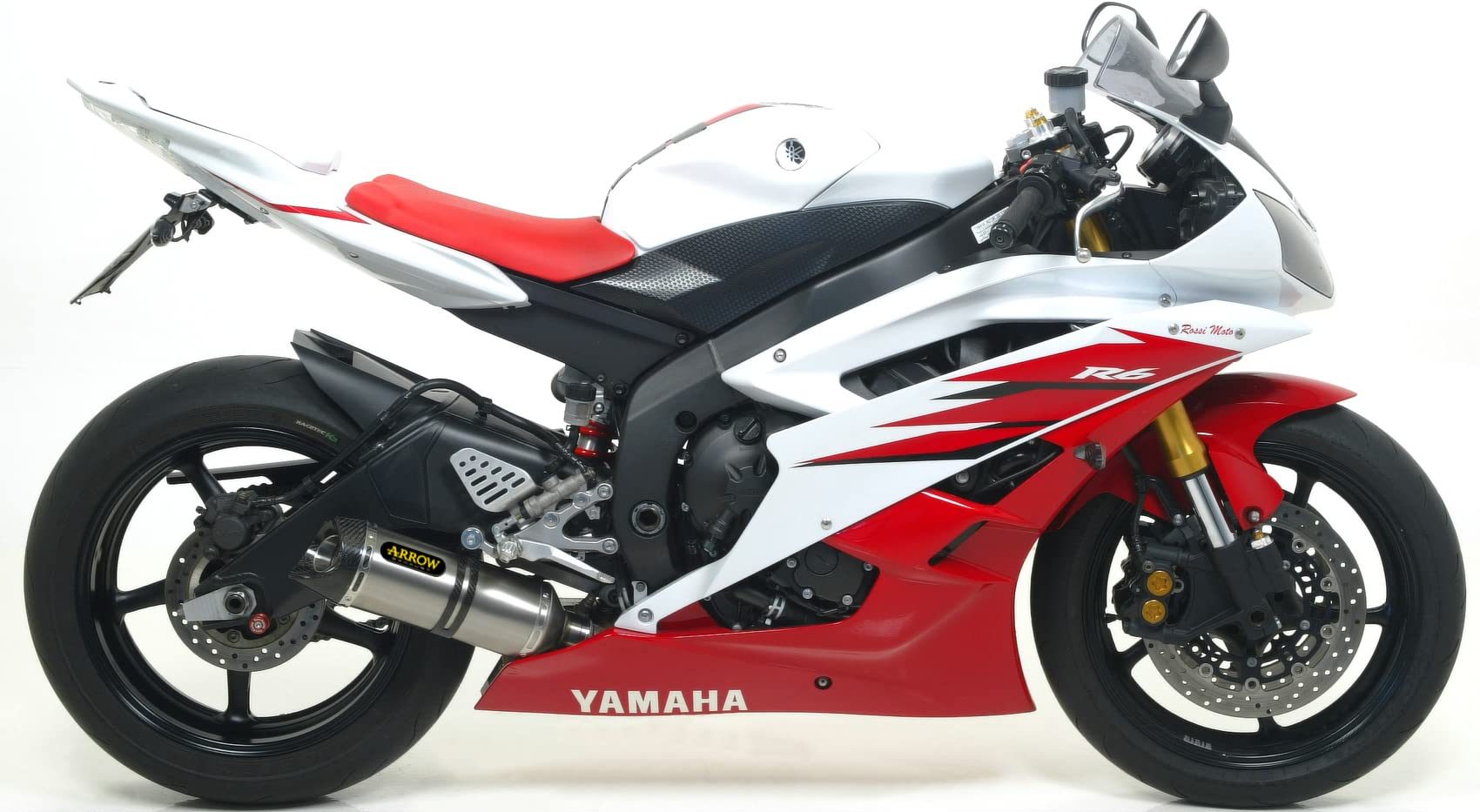 ARROW 71378MI+71701AK Yamaha R6 (2008+) Aluminum Full Exhaust System "Competition Evo Thunder" (racing) – Accessories in the 2WheelsHero Motorcycle Aftermarket Accessories and Parts Online Shop