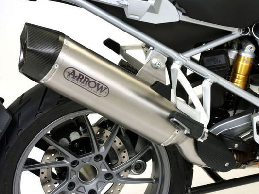 ARROW 71805PK BMW R1200GS/Adventure (2013+) Titanium Slip-on Exhaust "Maxi Race Tech" – Accessories in the 2WheelsHero Motorcycle Aftermarket Accessories and Parts Online Shop