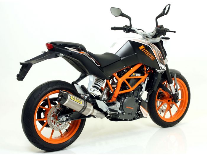 ARROW 71600KZ+71813AK KTM 390 Duke (13/16) Aluminum Slip-on Exhaust "Thunder" – Accessories in the 2WheelsHero Motorcycle Aftermarket Accessories and Parts Online Shop