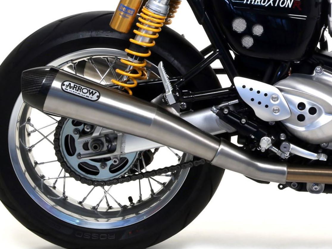 ARROW 71851RKI Triumph Speed Twin 1200 (2019+) Inox Slip-on Exhaust "Pro Racing" – Accessories in the 2WheelsHero Motorcycle Aftermarket Accessories and Parts Online Shop