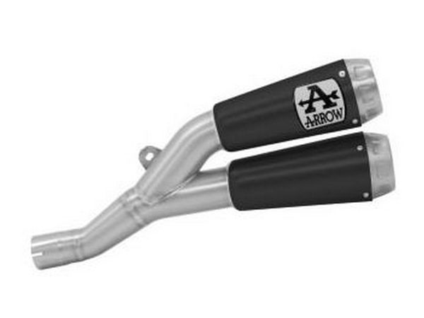 ARROW 71885PRN Honda CB1000R (2018+) Dark Inox Slip-on Exhaust "Pro Race" – Accessories in the 2WheelsHero Motorcycle Aftermarket Accessories and Parts Online Shop