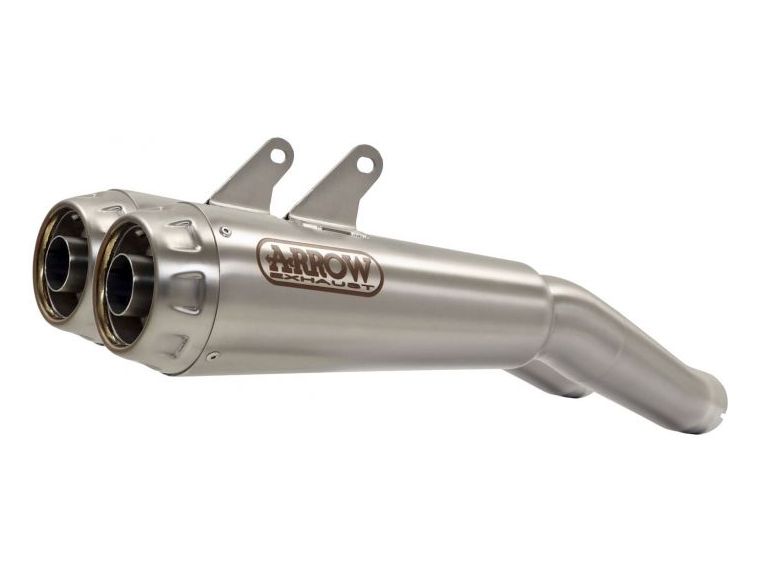 ARROW 71895PRI Ducati Hypermotard 950 (2019+) Slip-on Exhaust "Pro Race" (stainless steel) – Accessories in the 2WheelsHero Motorcycle Aftermarket Accessories and Parts Online Shop