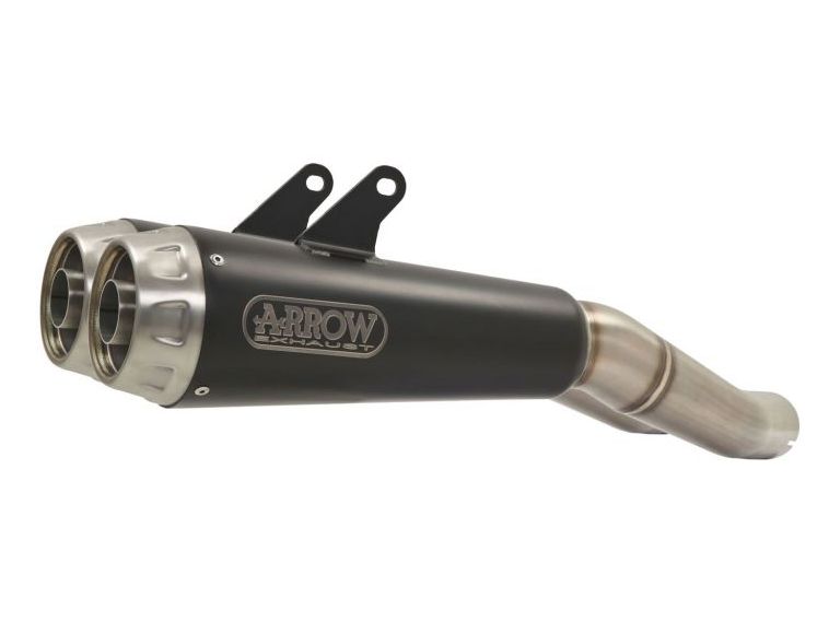 ARROW 71755PRN Kawasaki Z1000 (2017+) Dark Inox Slip-on Exhaust "Pro Race" – Accessories in the 2WheelsHero Motorcycle Aftermarket Accessories and Parts Online Shop