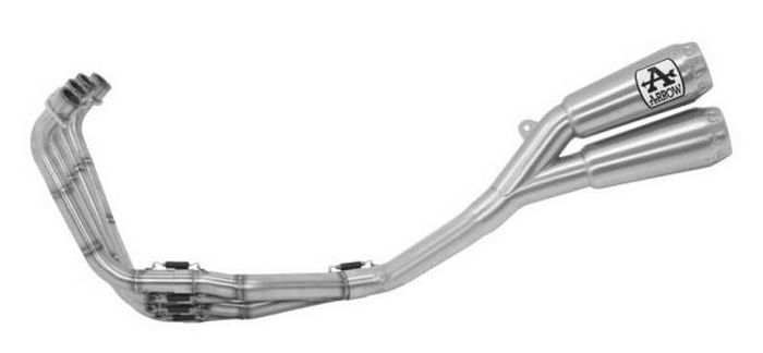 ARROW 71902PRI Honda CB650R (2019+) Steel Full Exhaust System "Competition Evo Pro-Race" (racing) – Accessories in the 2WheelsHero Motorcycle Aftermarket Accessories and Parts Online Shop