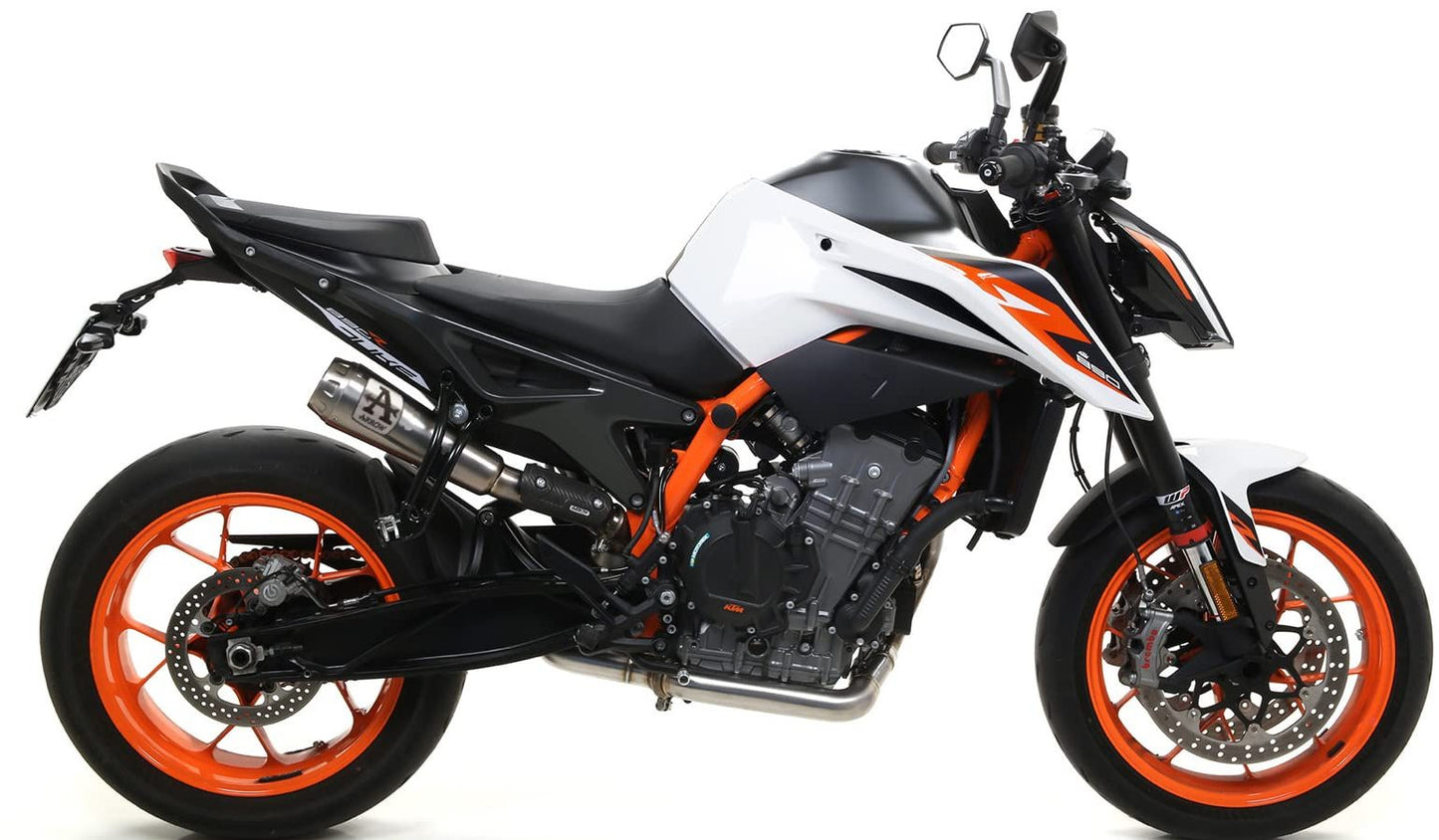 ARROW 71890PRI KTM 890 Duke R (2020+) Steel Slip-on Exhaust "Pro Race" – Accessories in the 2WheelsHero Motorcycle Aftermarket Accessories and Parts Online Shop