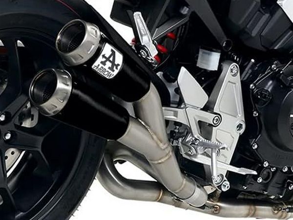 ARROW 71885PRN Honda CB1000R (2018+) Dark Inox Slip-on Exhaust "Pro Race" – Accessories in the 2WheelsHero Motorcycle Aftermarket Accessories and Parts Online Shop