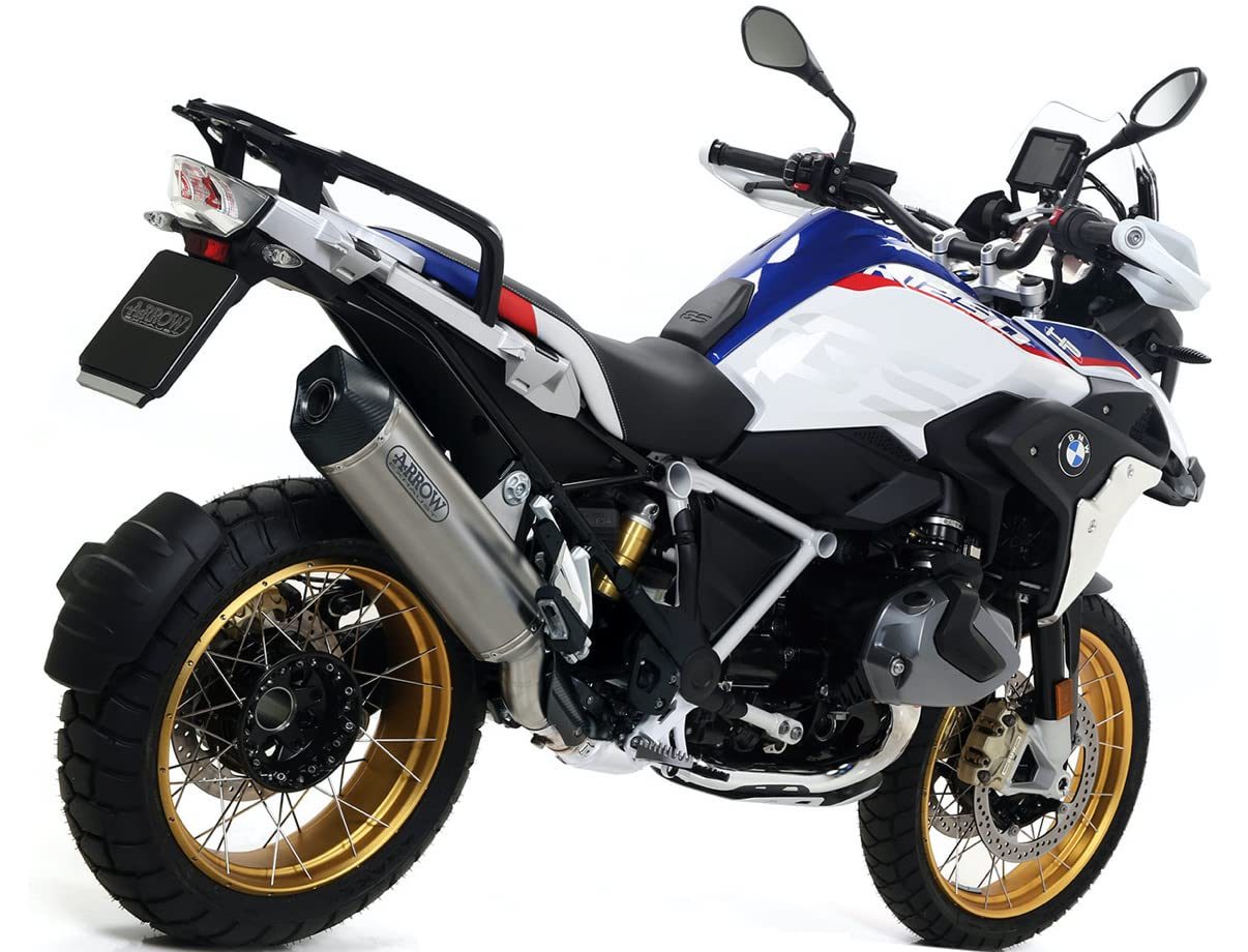 ARROW 71805AK BMW R1200GS/Adventure (2013+) Aluminum Slip-on Exhaust "Maxi Race Tech" – Accessories in the 2WheelsHero Motorcycle Aftermarket Accessories and Parts Online Shop