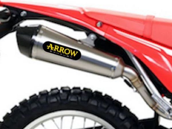 ARROW 72135KZ+72528XKI Honda CRF250L/Rally (2017+) Steel Alloy Slip-on Exhaust "X Kone" – Accessories in the 2WheelsHero Motorcycle Aftermarket Accessories and Parts Online Shop