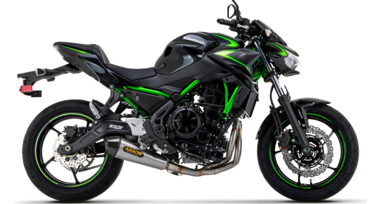 ARROW 71937XKIW Kawasaki Z650 (2021+) Steel Full Exhaust System "Competition Evo X-Kone" (racing) – Accessories in the 2WheelsHero Motorcycle Aftermarket Accessories and Parts Online Shop