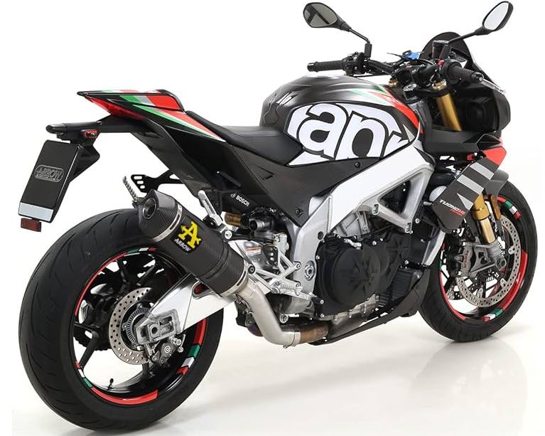 ARROW 71627KZ+71744MK Aprilia RSV4 (15/16) Carbon Slip-on Exhaust "Race Tech" – Accessories in the 2WheelsHero Motorcycle Aftermarket Accessories and Parts Online Shop