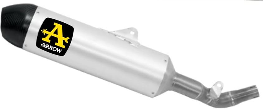 ARROW 72530AKZ Honda CRF450L (2019+) Aluminum Slip-on Exhaust "Race Tech" – Accessories in the 2WheelsHero Motorcycle Aftermarket Accessories and Parts Online Shop