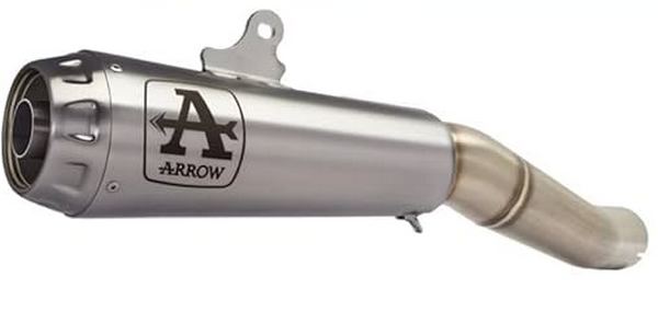 ARROW 71828PR Suzuki GSXS1000/F (2015+) Titanium Slip-on Exhaust "Pro Race" – Accessories in the 2WheelsHero Motorcycle Aftermarket Accessories and Parts Online Shop