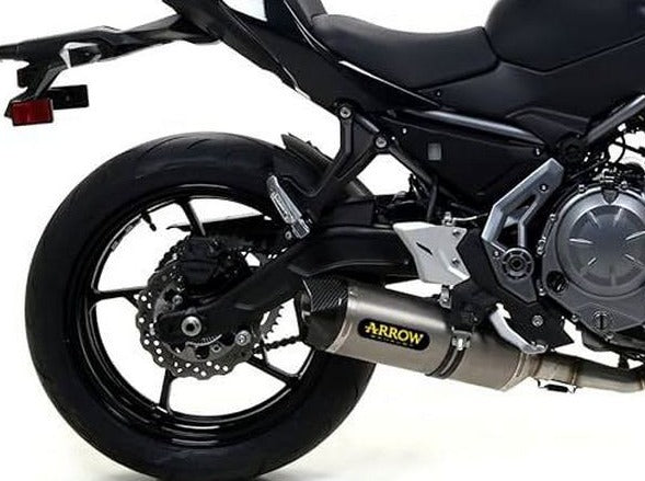 ARROW 71659MI+71854AK Kawasaki Z650 (2017+) Aluminum Full Exhaust System "Competition Evo Pista" (racing) – Accessories in the 2WheelsHero Motorcycle Aftermarket Accessories and Parts Online Shop