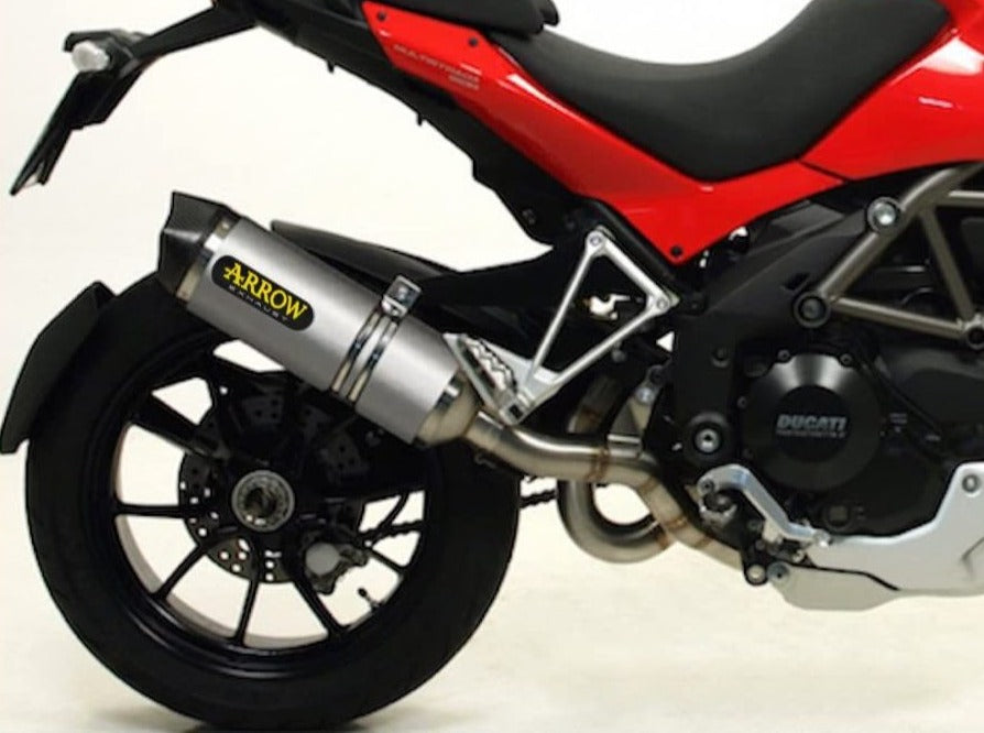 ARROW 71429KZ+71769PK Ducati Multistrada 1200 (10/14) Full Exhaust System "Competition Evo Works" (titanium) – Accessories in the 2WheelsHero Motorcycle Aftermarket Accessories and Parts Online Shop