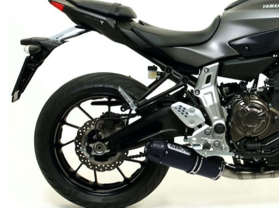 ARROW 71642MI+71843JRN Yamaha MT07 (2014+) Steel Full Exhaust System "Competition Evo Jet Race" (racing) – Accessories in the 2WheelsHero Motorcycle Aftermarket Accessories and Parts Online Shop