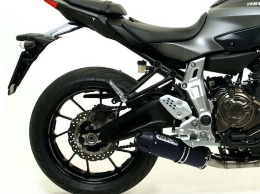 ARROW 74509RBN+71642MI Yamaha XSR700 (2021+) Steel Full Exhaust System "Competition Evo Rebel" – Accessories in the 2WheelsHero Motorcycle Aftermarket Accessories and Parts Online Shop