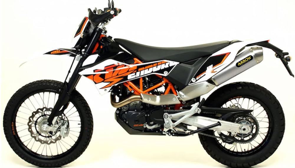 ARROW 72156PD+72624PO KTM 690 Enduro R (2019+) Titanium Slip-on Exhaust "Race Tech" – Accessories in the 2WheelsHero Motorcycle Aftermarket Accessories and Parts Online Shop