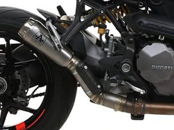 ARROW 71221PR Ducati Monster 1200 / 1200R (17/21) Slip-on Exhaust "Pro Race" (racing; titanium) – Accessories in the 2WheelsHero Motorcycle Aftermarket Accessories and Parts Online Shop