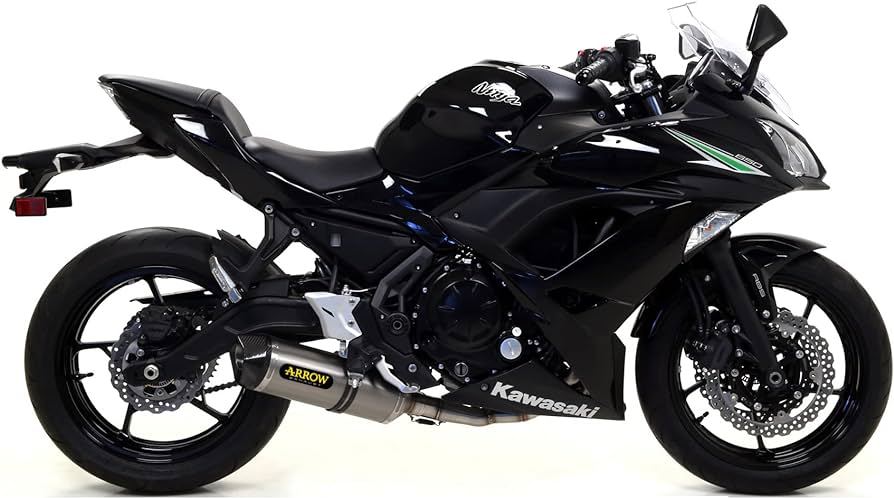 ARROW 71659KZ+71854AK Kawasaki Ninja 650 (2017+) Aluminum Full Exhaust System "Competition Evo Race-Tech" – Accessories in the 2WheelsHero Motorcycle Aftermarket Accessories and Parts Online Shop