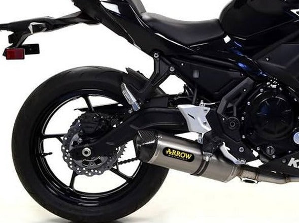 ARROW 71659KZ+71854AK Kawasaki Ninja 650 (2017+) Aluminum Full Exhaust System "Competition Evo Race-Tech" – Accessories in the 2WheelsHero Motorcycle Aftermarket Accessories and Parts Online Shop