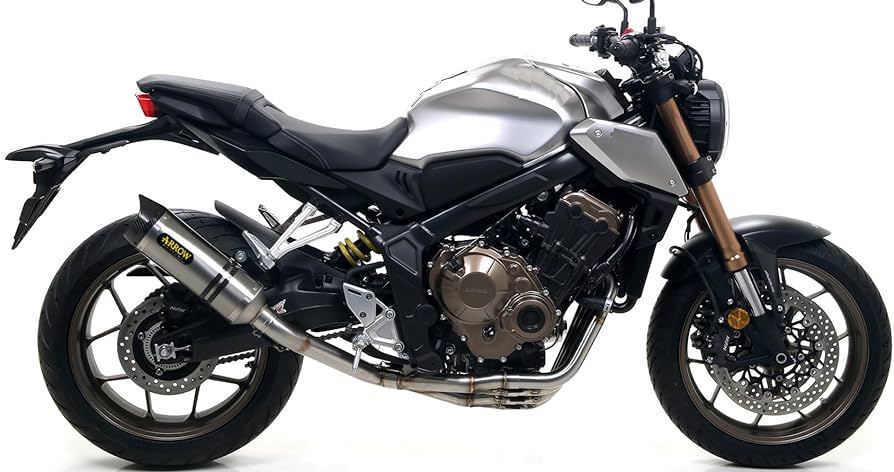 ARROW 71614MI+71892AK Honda CB650R (2019+) Aluminum Full Exhaust System "Competition Evo Thunder" (racing) – Accessories in the 2WheelsHero Motorcycle Aftermarket Accessories and Parts Online Shop