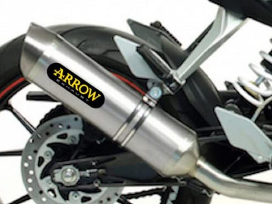 ARROW 51010KZ+51510AO KTM 125 Duke (11/16) Aluminum Slip-on Exhaust "Thunder" – Accessories in the 2WheelsHero Motorcycle Aftermarket Accessories and Parts Online Shop