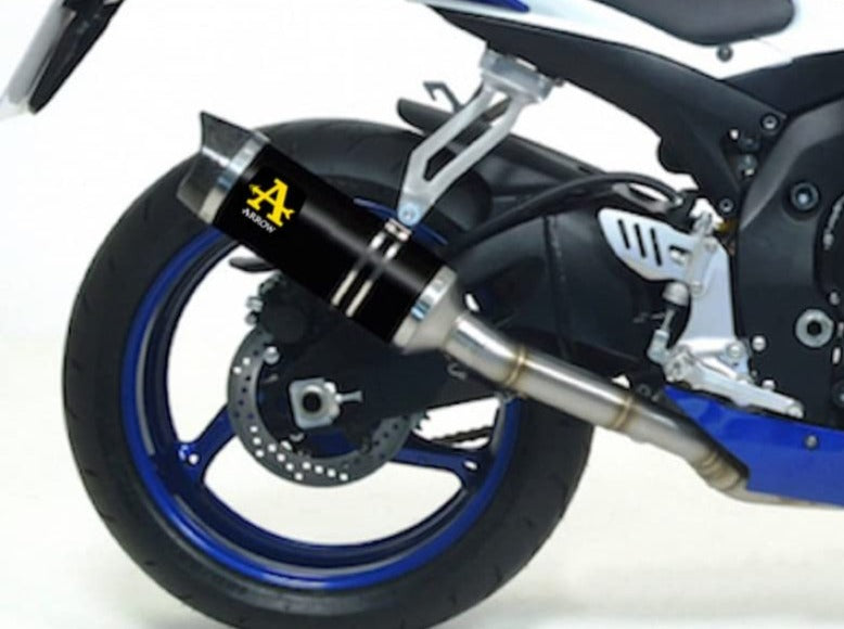 ARROW 71729AKN+71382MI+71334MI Suzuki GSXR600 (2008+) Aluminum Full Exhaust System "Competition Evo Street Thunder" – Accessories in the 2WheelsHero Motorcycle Aftermarket Accessories and Parts Online Shop