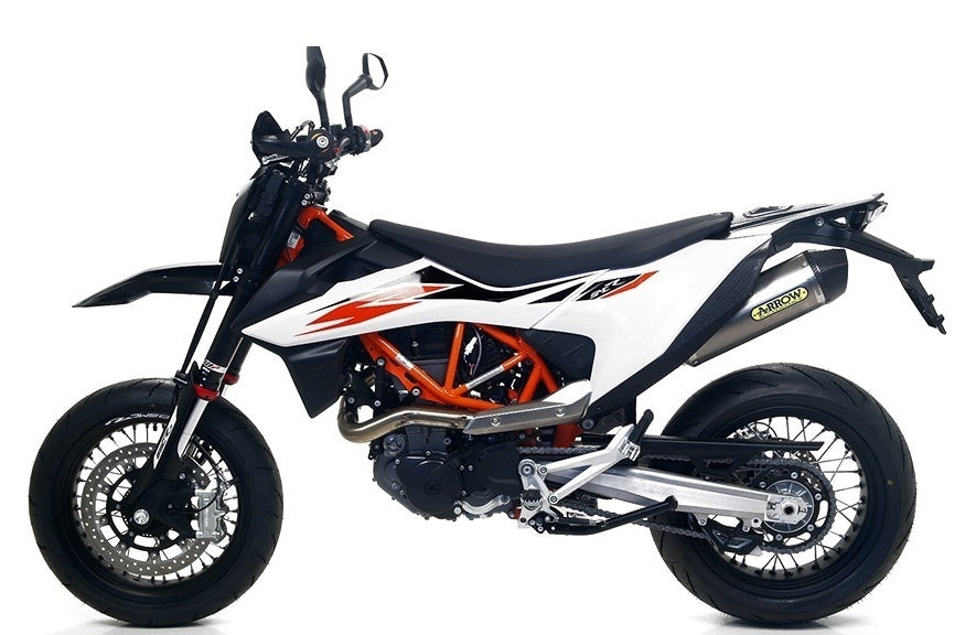 ARROW 72156PD+72624PK KTM 690 SMC R (2019+) Titanium Slip-on Exhaust "Race Tech" – Accessories in the 2WheelsHero Motorcycle Aftermarket Accessories and Parts Online Shop