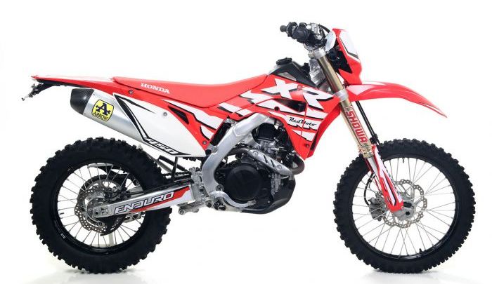 ARROW 72530PKZ Honda CRF450L (2019+) Titanium Slip-on Exhaust "Race Tech" – Accessories in the 2WheelsHero Motorcycle Aftermarket Accessories and Parts Online Shop