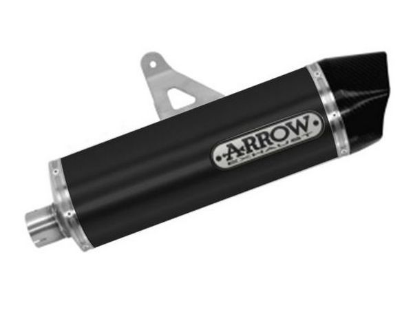 ARROW 72621AKN Honda CRF1000L Africa Twin (2016+) Dark Aluminum Slip-on Exhaust "Race Tech" – Accessories in the 2WheelsHero Motorcycle Aftermarket Accessories and Parts Online Shop