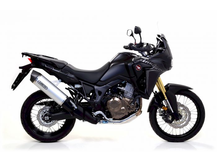 ARROW 72621AK Honda Africa Adventure Sport (2018+) Aluminum Slip-on Exhaust "Maxi Race Tech" – Accessories in the 2WheelsHero Motorcycle Aftermarket Accessories and Parts Online Shop